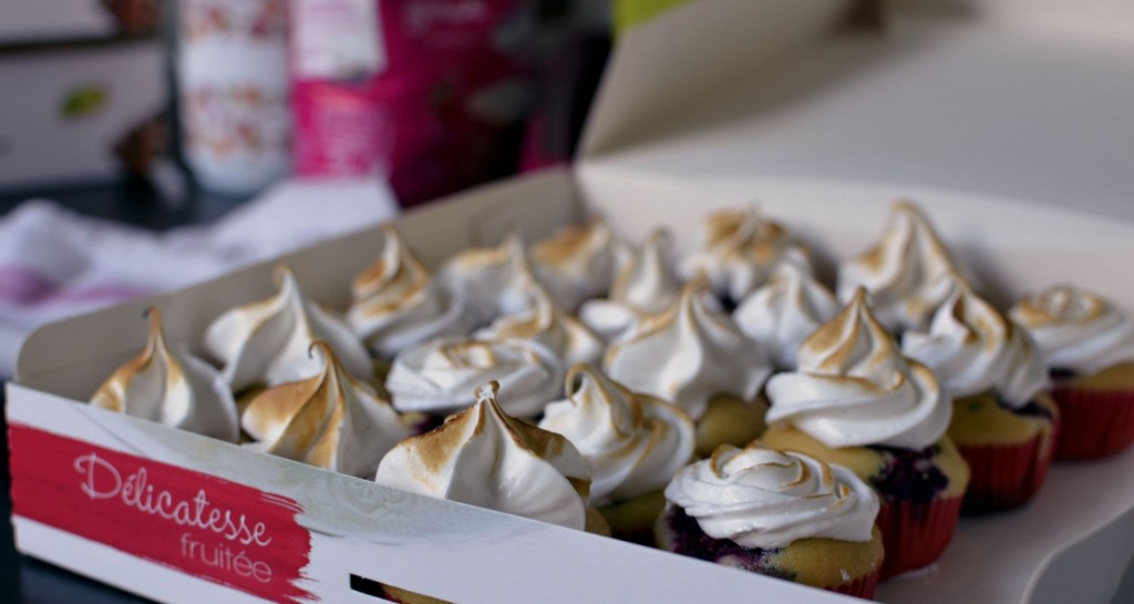 cupcakes sans lactose framboise meringue